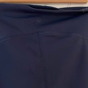 NWT Navy Lululemon InStill HR Tight 25” Size 16”